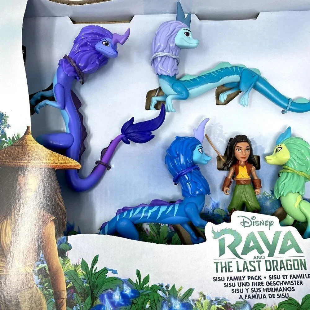 Disney Princess Raya and The Last Dragon Sisu Family Pack Dragon Toy Raya Doll